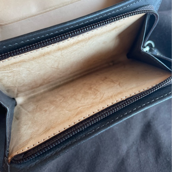 Coach Hamptons Mini Wallet, Classic Brown, Leather & Signature Canvas - Picture 6 of 9